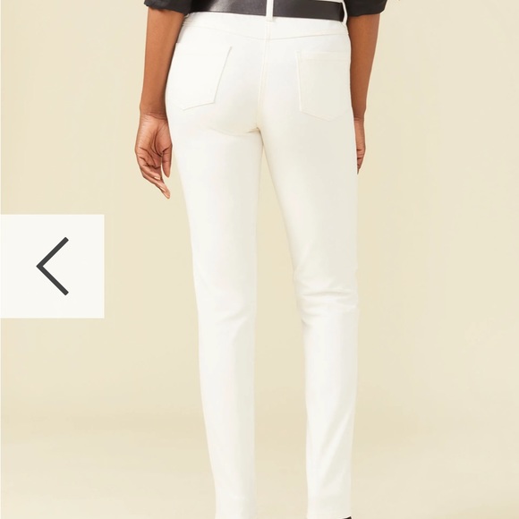 J. McLaughlin Jeans Nwt Jmclaughlin Lexi Denim Size 2 In Egret